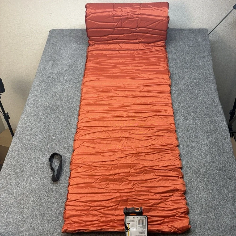The Original Therm-a-rest Staytek 3/4 Vintage 20x47 Inch Orange Sleeping Pad